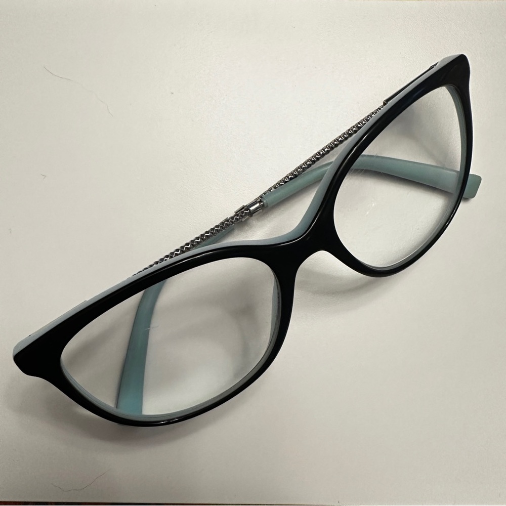 Tiffany & Co. Black and Silver Glasses